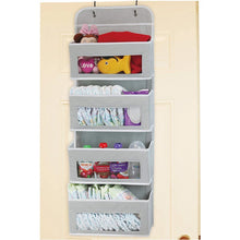 Load image into Gallery viewer, 4-Pockets Over Door Organizer