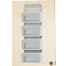 Load image into Gallery viewer, 4-Pockets Over Door Organizer