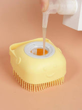 Load image into Gallery viewer, Pet Silicone Bath Brush