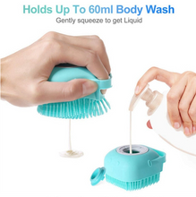 Load image into Gallery viewer, Pet Silicone Bath Brush