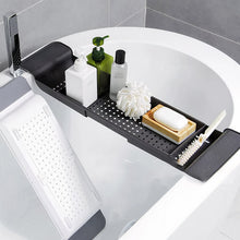 Load image into Gallery viewer, Japanese Expandable Bathtub Tray