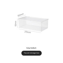 Load image into Gallery viewer, Clear Tea Set Storage Box
