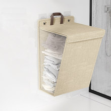 Load image into Gallery viewer, Foldable Hanging Laundry Basket