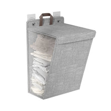 Load image into Gallery viewer, Foldable Hanging Laundry Basket