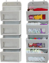 Load image into Gallery viewer, 4-Pockets Over Door Organizer