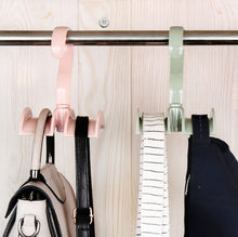 Load image into Gallery viewer, Rotatable Double Handbag Hanger
