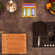 Load image into Gallery viewer, Bamboo Bag Organizer