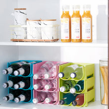 Load image into Gallery viewer, Space-saving fridge bottle organizer for soda and juice