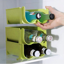 Load image into Gallery viewer, Space-saving fridge bottle organizer for soda and juice