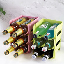 Load image into Gallery viewer, Space-saving fridge bottle organizer for soda and juice