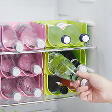 Load image into Gallery viewer, Space-saving fridge bottle organizer for soda and juice