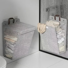 Load image into Gallery viewer, Foldable Hanging Laundry Basket