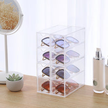 Load image into Gallery viewer, Acrylic 4 Drawers Glasses Organizer