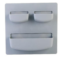 Laden Sie das Bild in den Galerie-Viewer, Dark gray wall storage grid style A