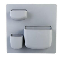 Laden Sie das Bild in den Galerie-Viewer, Dark gray wall storage grid style B