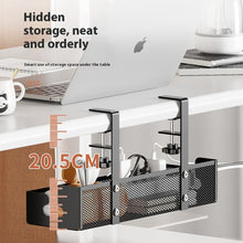 Load image into Gallery viewer, Punch-free Cord Manager Under The Table Cable Management Rack