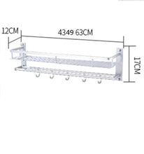 Load image into Gallery viewer, Bathroom shelf towel rack