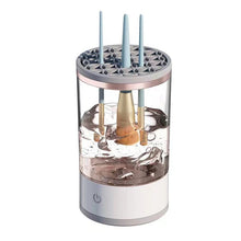 Laden Sie das Bild in den Galerie-Viewer, Electric makeup brush cleaner on white background