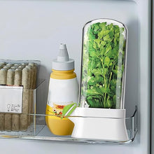 Load image into Gallery viewer, Herb saver in a refrigerator door