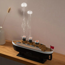 Load image into Gallery viewer, Ship-shaped essential oil diffuser for home and office