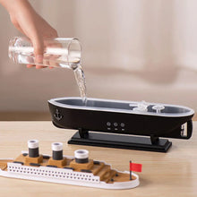 Load image into Gallery viewer, Ship-shaped essential oil diffuser for home and office