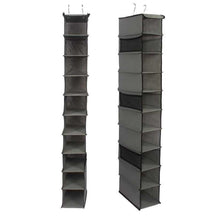 Load image into Gallery viewer, 10-Tiered Hanging Closet Organizer
