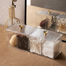 Load image into Gallery viewer, Transparent Cotton Organizer Box