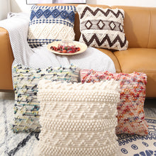 Load image into Gallery viewer, Ethnic Moroccan Hand-Woven Wool Pillow
