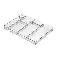 Load image into Gallery viewer, Transparent Acrylic Tray Drawer Organizer