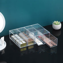 Load image into Gallery viewer, Acrylic 4 Drawers Glasses Organizer