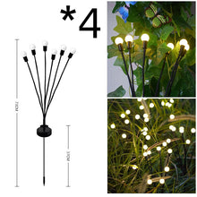 Load image into Gallery viewer, Solar Fireflies Swing Light