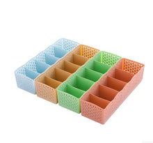 Load image into Gallery viewer, 5 Cells Plastic Stackable Organizer