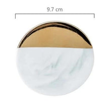 Load image into Gallery viewer, Golden Marble Coaster
