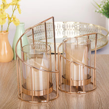 Load image into Gallery viewer, Nordic Geometric Candle Holder