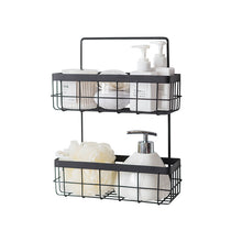 Load image into Gallery viewer, Space-saving wooden shelf for bathroom, kitchen, and bedroom