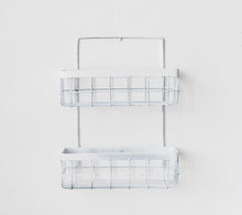Load image into Gallery viewer, Space-saving wooden shelf for bathroom, kitchen, and bedroom