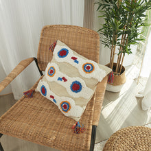 Load image into Gallery viewer, Geometric Shapes Tufted Pillow Cover