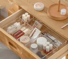 Load image into Gallery viewer, Transparent Acrylic Tray Drawer Organizer