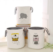 Load image into Gallery viewer, Animal Graphic Storage Basket