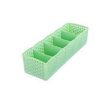 Load image into Gallery viewer, 5 Cells Plastic Stackable Organizer