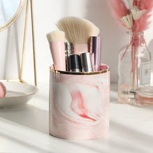 Load image into Gallery viewer, Marble Brush Holder