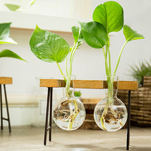 Load image into Gallery viewer, Vintage Wooden Vase Stand