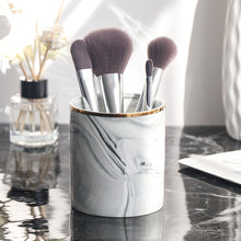 Load image into Gallery viewer, Marble Brush Holder