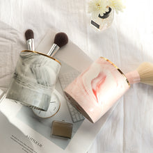 Load image into Gallery viewer, Marble Brush Holder