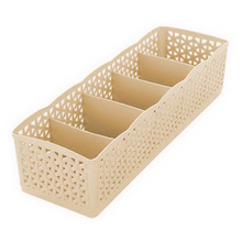 Load image into Gallery viewer, 5 Cells Plastic Stackable Organizer