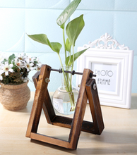 Load image into Gallery viewer, Vintage Wooden Vase Stand