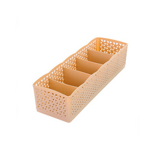 Load image into Gallery viewer, 5 Cells Plastic Stackable Organizer