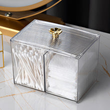 Load image into Gallery viewer, Transparent Cotton Organizer Box