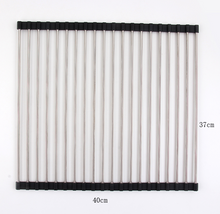 Laden Sie das Bild in den Galerie-Viewer, MessFree® Roll-Up Stainless Steel Sink Rack