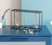 Load image into Gallery viewer, Geometric Candle Holder